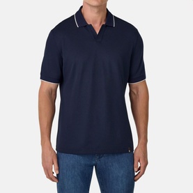 S.Caf&egrave;&reg; High-Performance Tipped Polo Shirt