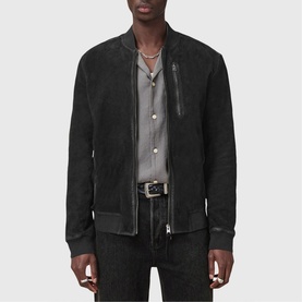 Kemble Suede Bomber Jacket
