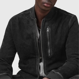 Kemble Suede Bomber Jacket