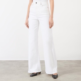 Dane Stretch High-Rise Wide Leg Jeans