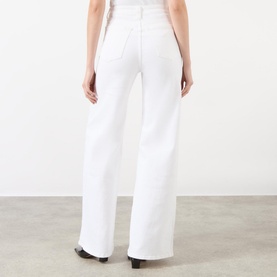 Dane Stretch High-Rise Wide Leg Jeans