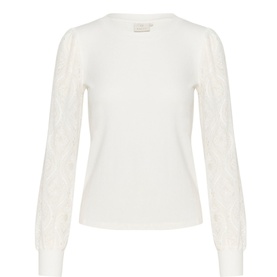 Nima Lace Jersey Blouse