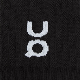 Three-Pack High-Rise Logo Socks