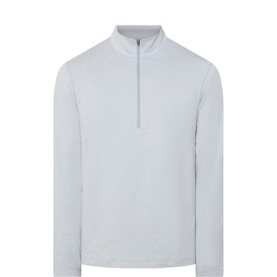 Soft Jersey Half-Zip Sweatshirt