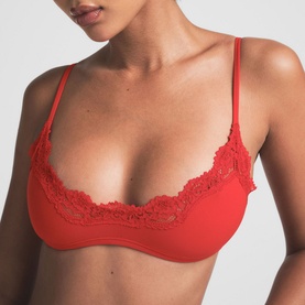 Scoop Bralette Cayenne