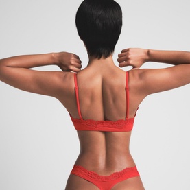 Scoop Bralette Cayenne