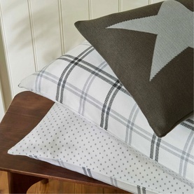 Beach Duvet Set Grey