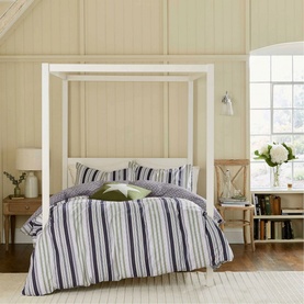 Beach Duvet Set Green/Slate