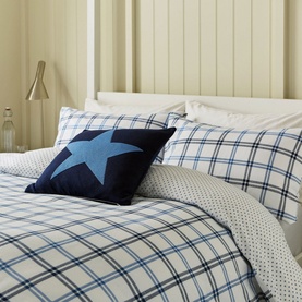Hunters Duvet Set Blue/Navy