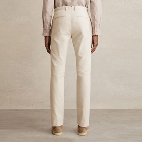 Dobby Slim Leg Chinos