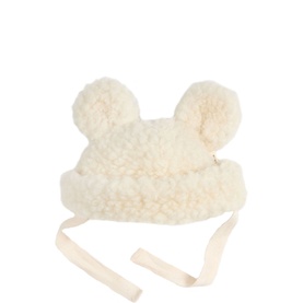 Merino Teddy Hat Milk
