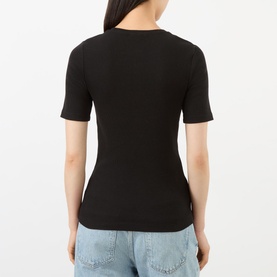 Alessia Half-Buttoned T-Shirt