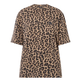 Avi Logo Leopard T-Shirt