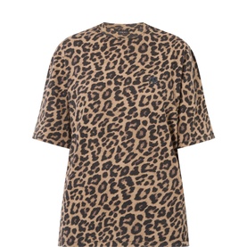 Avi Logo Leopard T-Shirt