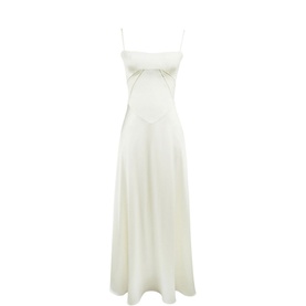 Anabella Lace Up Flared Dress