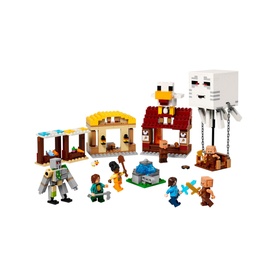 Minecraft The Ghast Balloon Village Attack Set