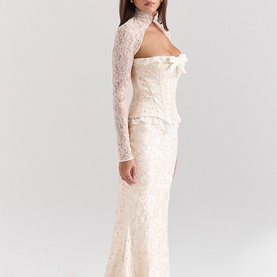 Perdita Jacquard Corset Bolero