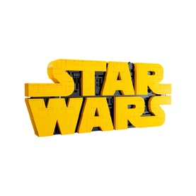 Star Wars&trade; Brick-Built Star Wars Logo Sign