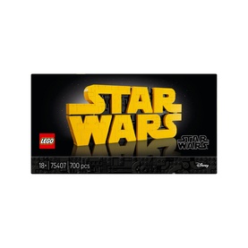 Star Wars&trade; Brick-Built Star Wars Logo Sign