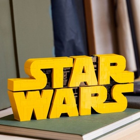 Star Wars&trade; Brick-Built Star Wars Logo Sign