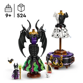 Disney Villains Maleficent & Cruella De Vil Dresses Set