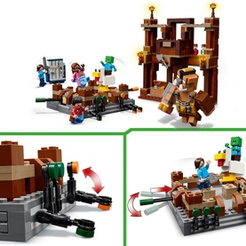 Minecraft Woodland Mansion Fighting Ring Set
