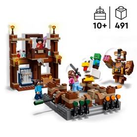 Minecraft Woodland Mansion Fighting Ring Set