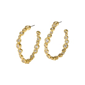 Asterales Large Hoop Earrings
