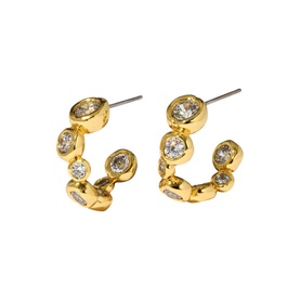 Asterales Small Hoop Earrings