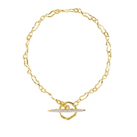 Solanales Crystal Toggle Necklace