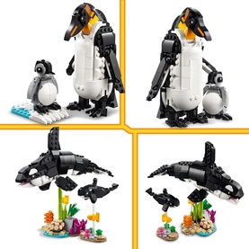 Creator Wild Animals Panda Family
