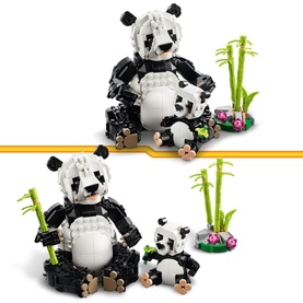 Creator Wild Animals Panda Family