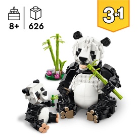 Creator Wild Animals Panda Family