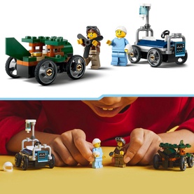 Aeroplane vs Hospital Bed Race Car Pack