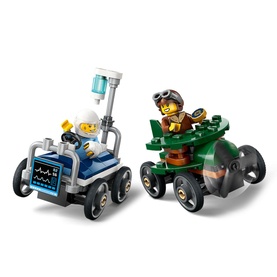 Aeroplane vs Hospital Bed Race Car Pack