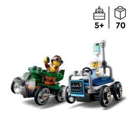 Aeroplane vs Hospital Bed Race Car Pack