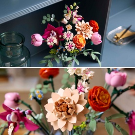 Botanicals Pretty Pink Flower Bouquet