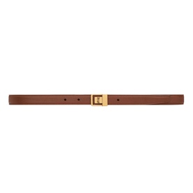 La 66 Logo Leather Belt
