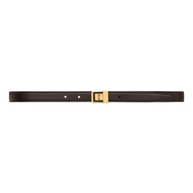 La 66 Logo Leather Belt