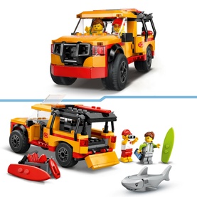 City Great Vehicles Lifeguard Beach Rescue Truck