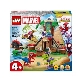 Spidey  and Gobby's Raptor Battle at Tree House HQ