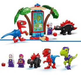Spidey  and Gobby's Raptor Battle at Tree House HQ