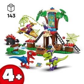 Spidey  and Gobby's Raptor Battle at Tree House HQ