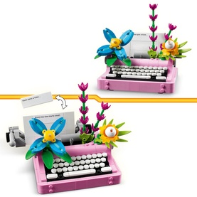 Creator Typewriter with Flowers