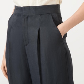 Bristol Pleated Wide Leg Trousers