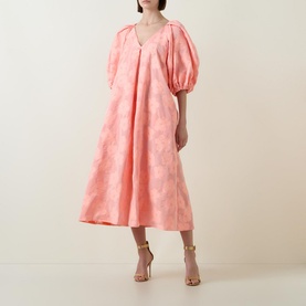 Lennon Floral Jacquard Dress