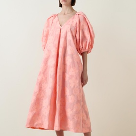 Lennon Floral Jacquard Dress