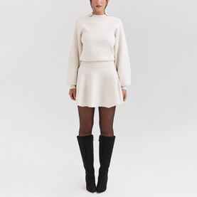 Rosina Flounce Mini Skirt
