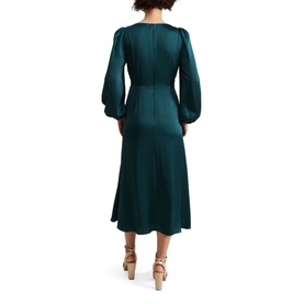 Gracie Sunray Pleated Wrap Dress