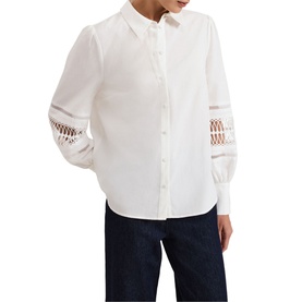 Emmelina Broderie Shirt